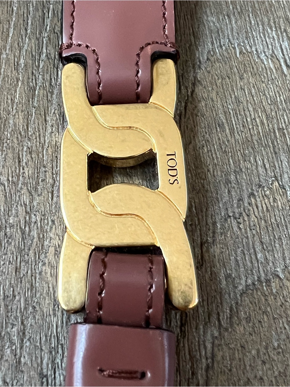 Tod's Kate Key Holder in Brown Leather with Box and Dust Cloth - Picture 2 of 5